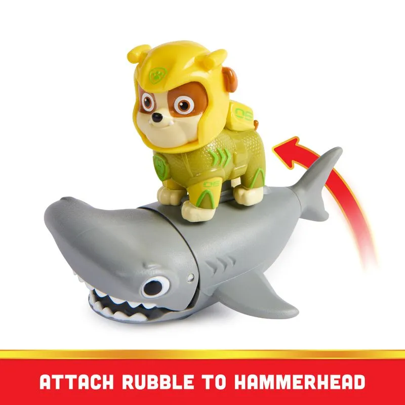 PAW Patrol Aqua Pups Hero Pups Rubble And Hammerhead