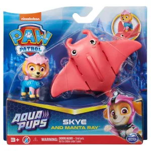 PAW Patrol Aqua Pups Hero Pups Skye And Manta Ray