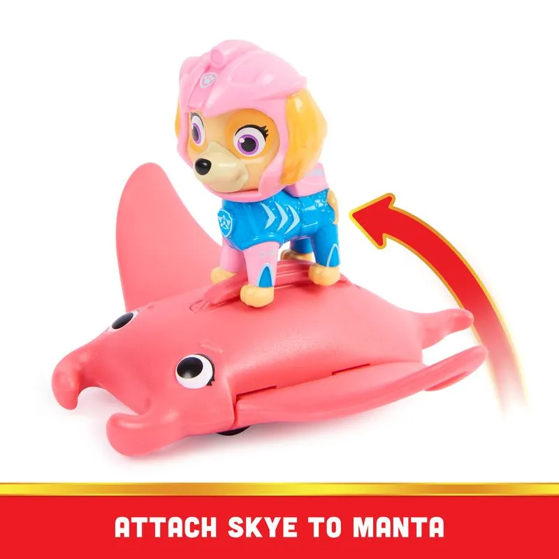 PAW Patrol Aqua Pups Hero Pups Skye And Manta Ray