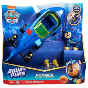 PAW Patrol Aqua Pups Themed Vehicles Chase's Shark Vehicle