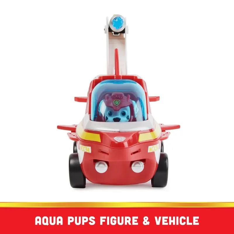 PAW Patrol Aqua Pups Themed Vehicles Marshall's Dolphin Vehicle