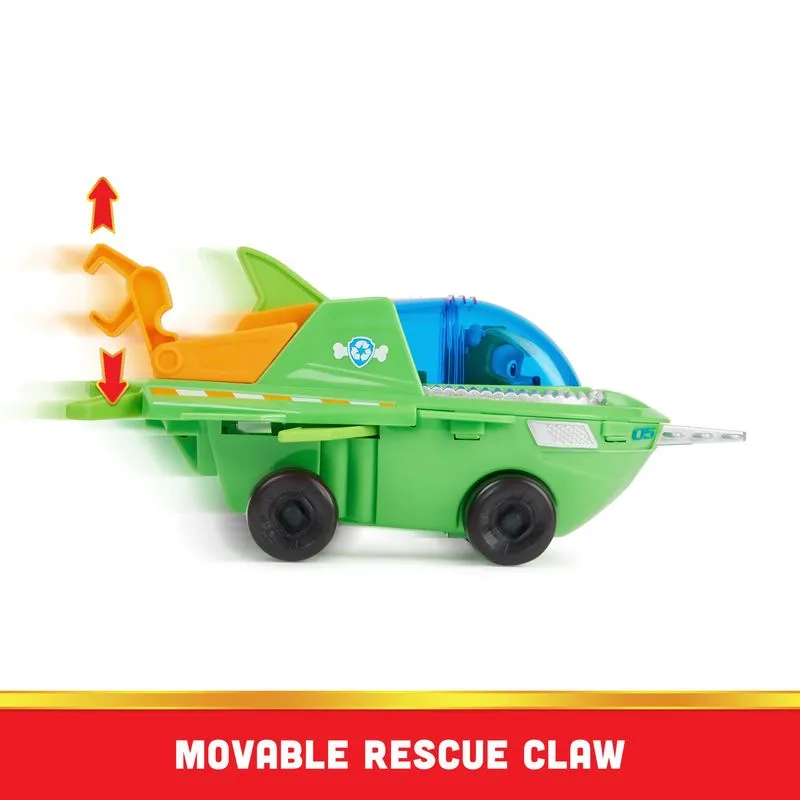 PAW Patrol Aqua Pups Themed Vehicles Rocky's Sawfish Vehicle