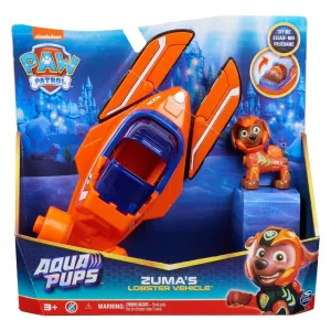 PAW Patrol Aqua Pups Themed Vehicles Zuma's Lobster Vehicle