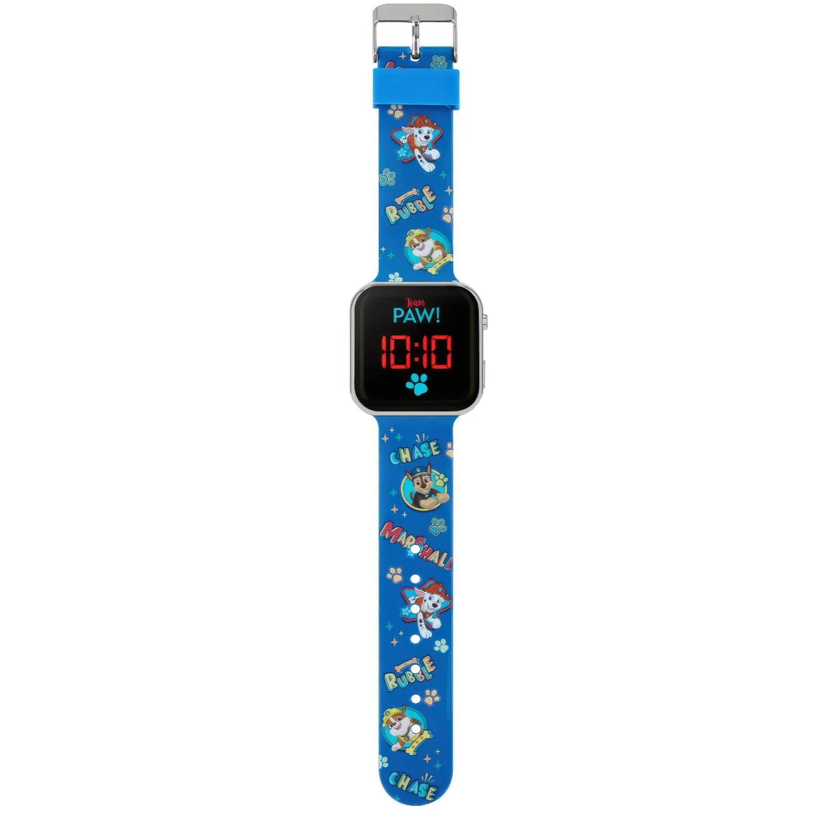 PAW Patrol Blue Silicone Strap Digital LED Watch