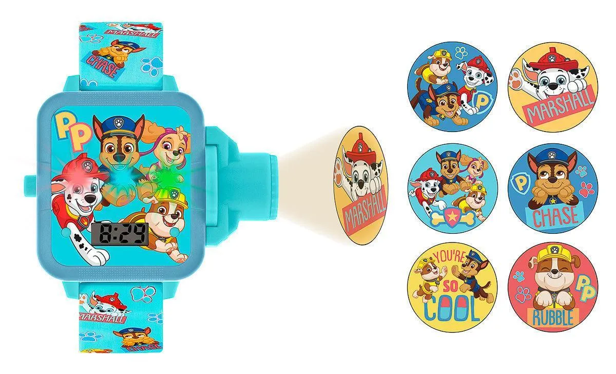 Paw Patrol Blue Strap Projection Watch