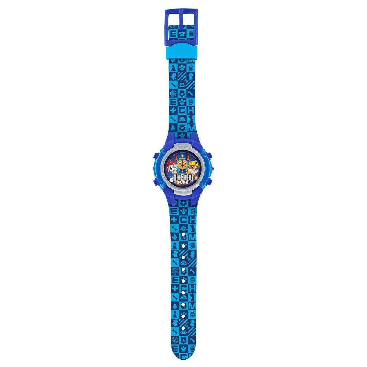 Paw Patrol Character Print Digital Flashing Watch