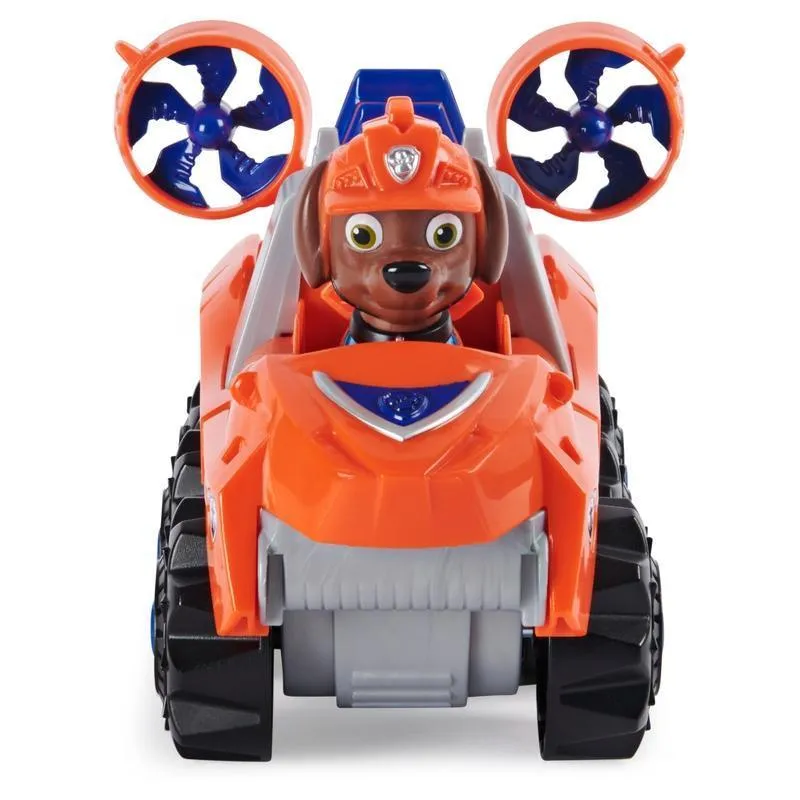 PAW Patrol, Dino Rescue Deluxe Rev Up Vehicle with Mystery Dinosaur Figure