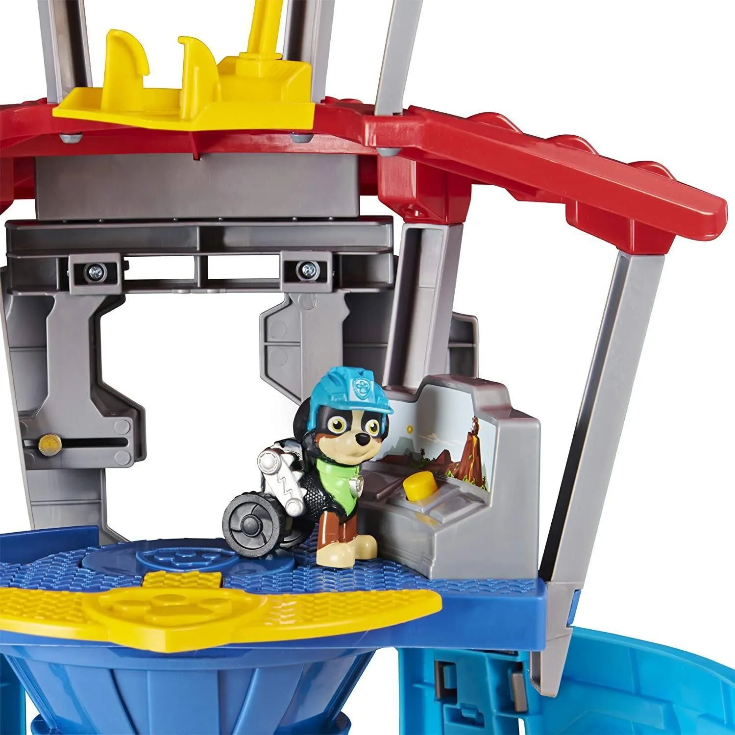 PAW Patrol Dino Rescue HQ Playset with Sounds and Exclusive Rex Figure and Vehicle