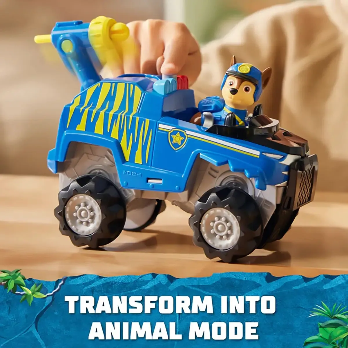 PAW Patrol Jungle Pups Chase's Tiger Vehicle