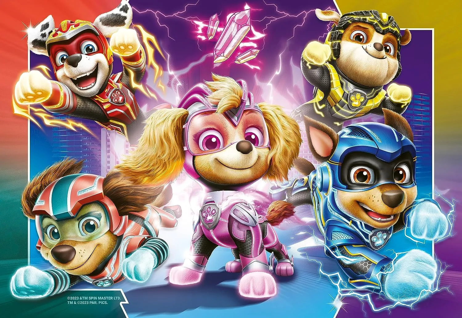 Paw Patrol Mighty Movie 35 Piece Jigsaw Puzzle - Educational Fun for Ages 3  (5706)