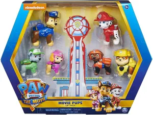 PAW Patrol Movie Pups Gift Pack with 6 Collectible Toy Figures
