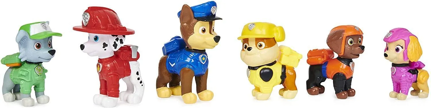PAW Patrol Movie Pups Gift Pack with 6 Collectible Toy Figures