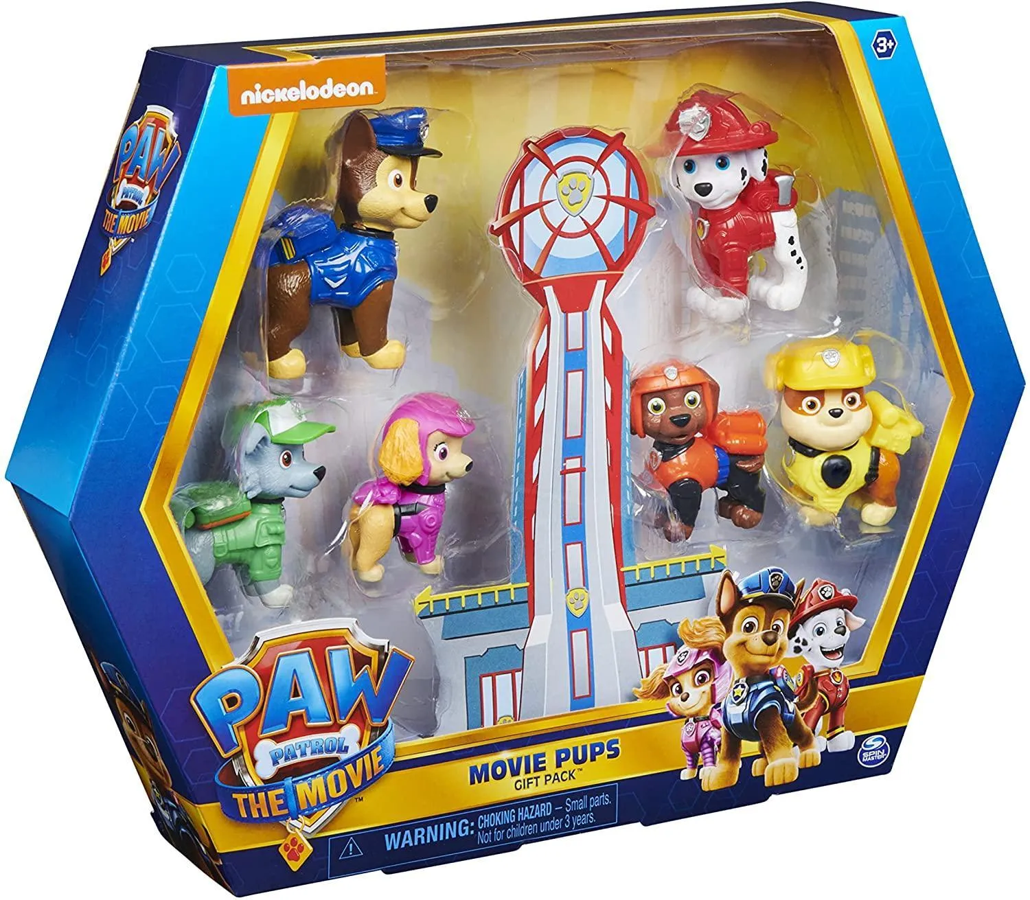 PAW Patrol Movie Pups Gift Pack with 6 Collectible Toy Figures