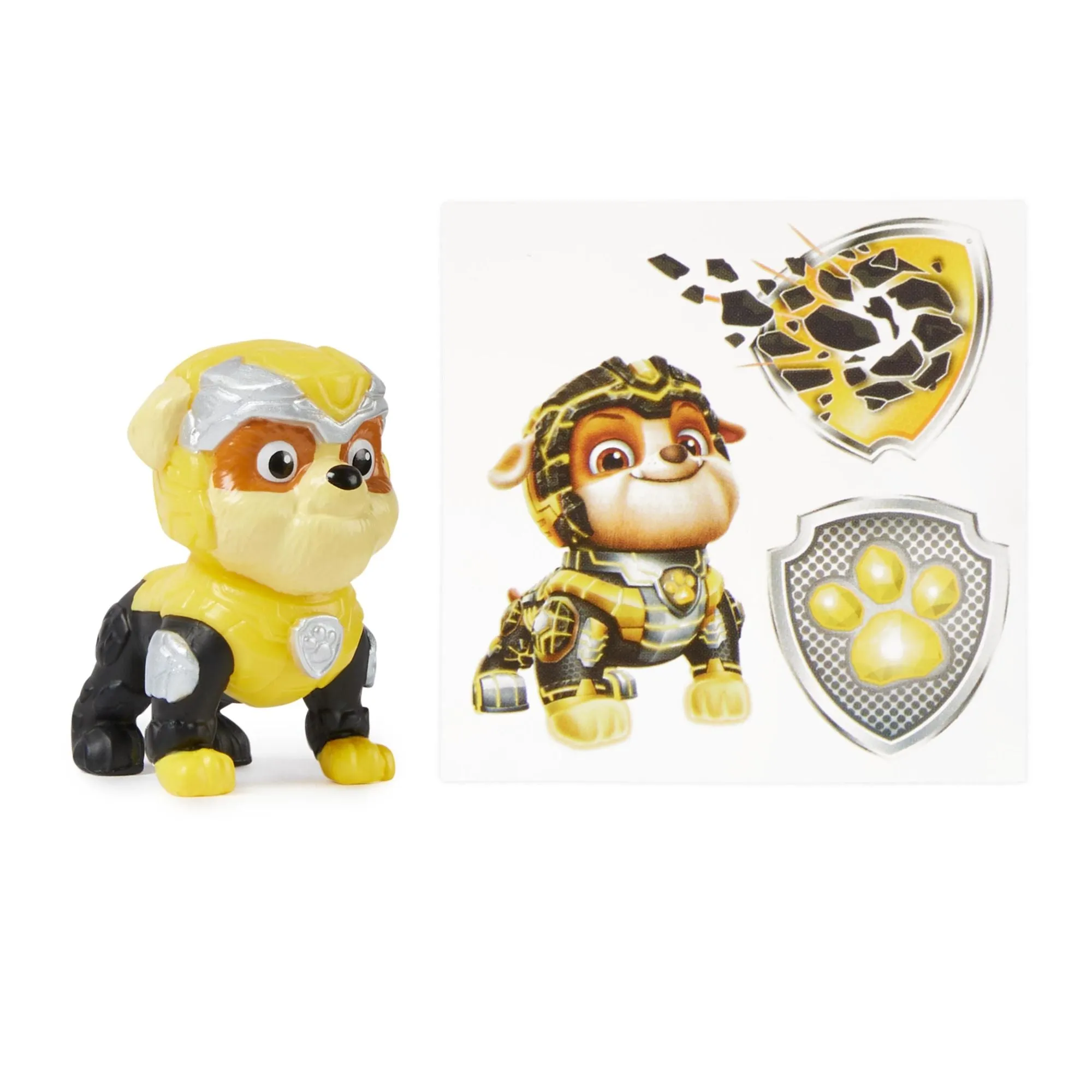 PAW Patrol The Mighty Movie Pup Squad Surprise Figure - Rubble