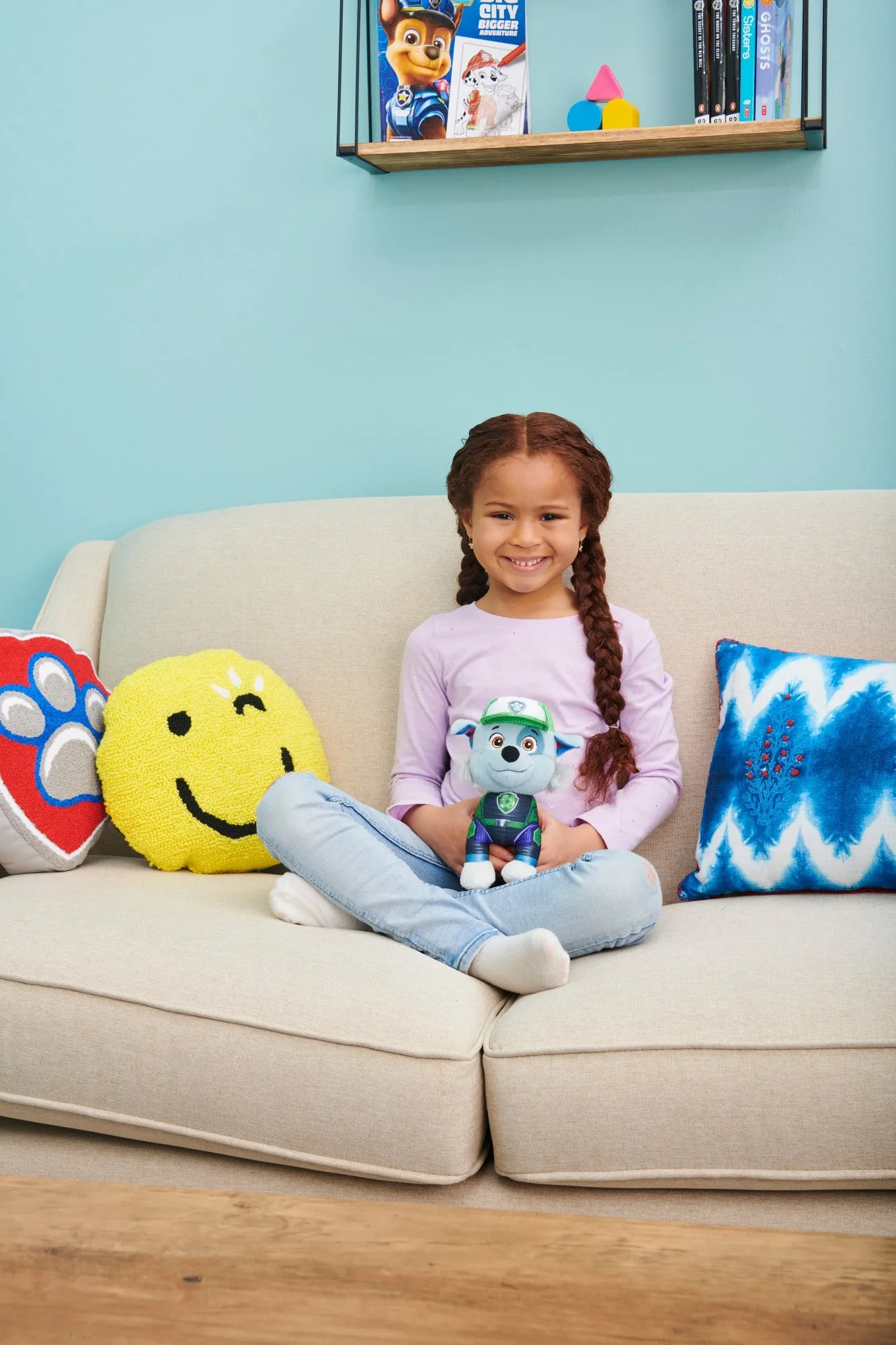 PAW Patrol The Movie Theme Plush Rocky