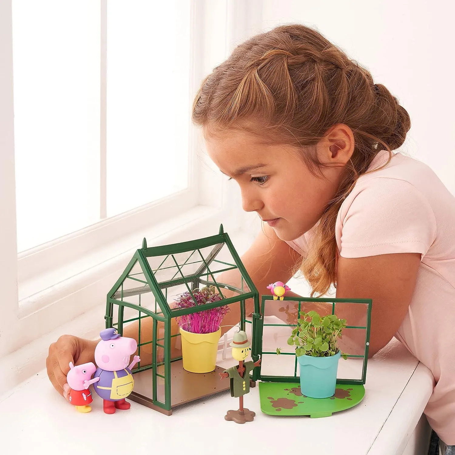 Peppa Pig Grandpa Pig's Greenhouse Playset