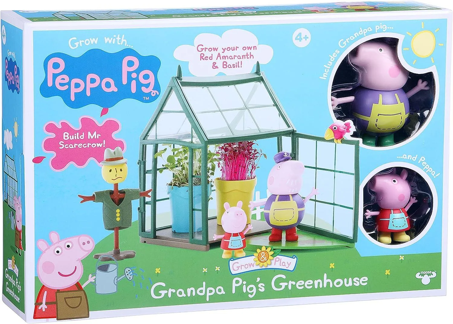 Peppa Pig Grandpa Pig's Greenhouse Playset