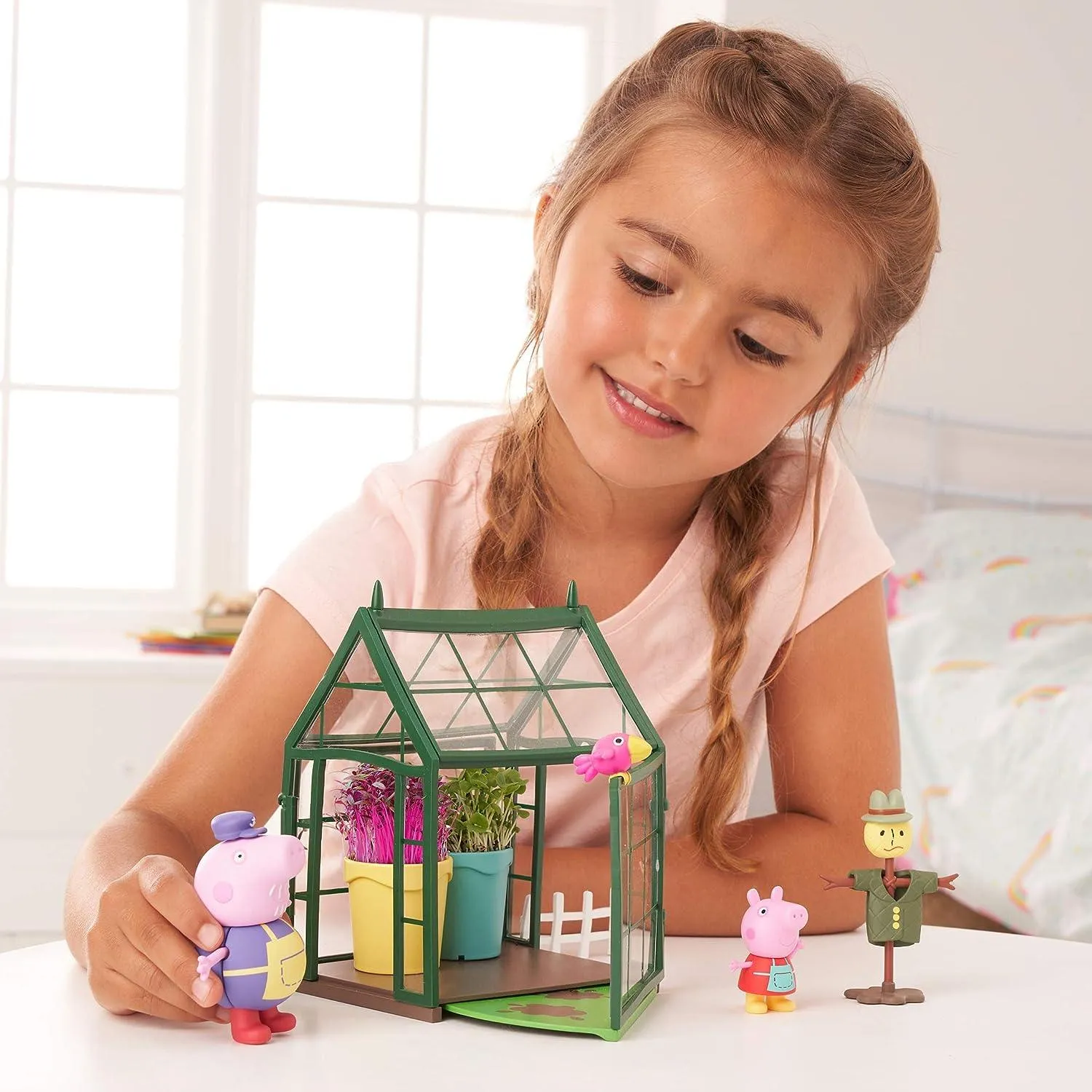 Peppa Pig Grandpa Pig's Greenhouse Playset