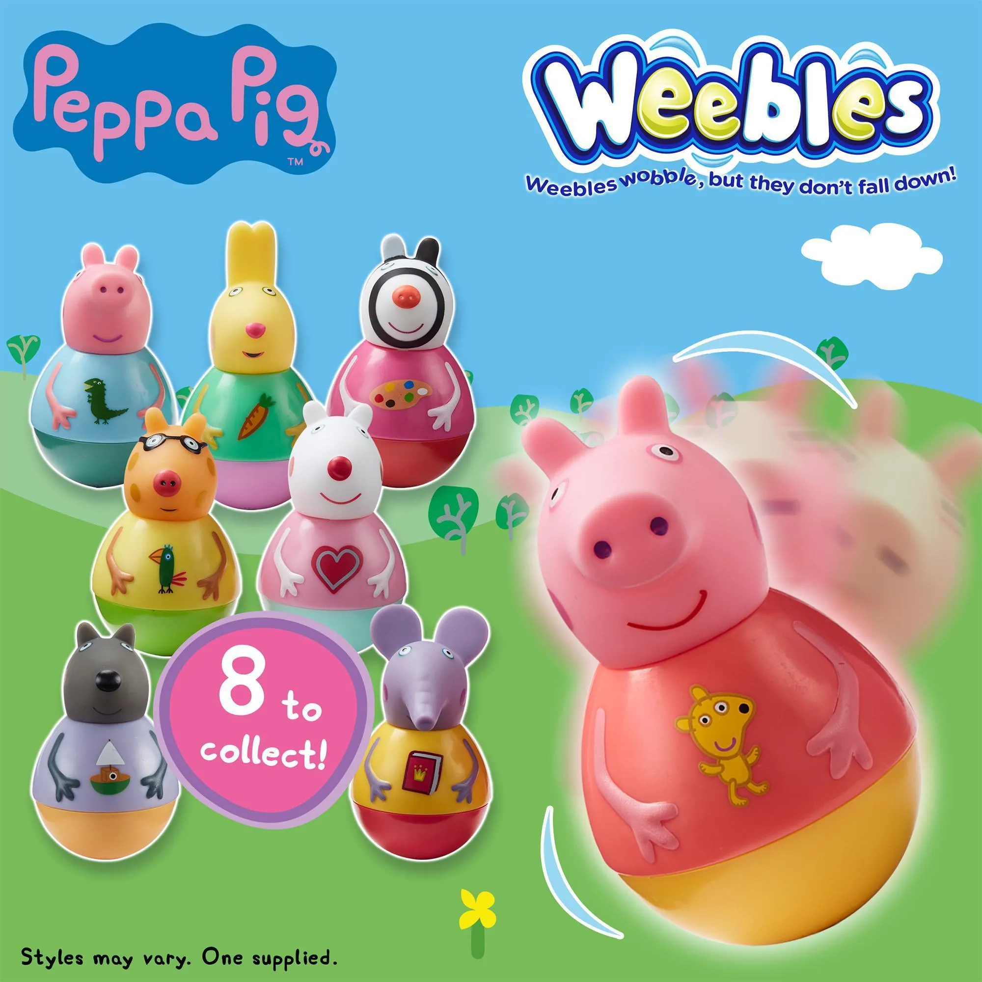 Peppa Pig Weebles Figure Assorted