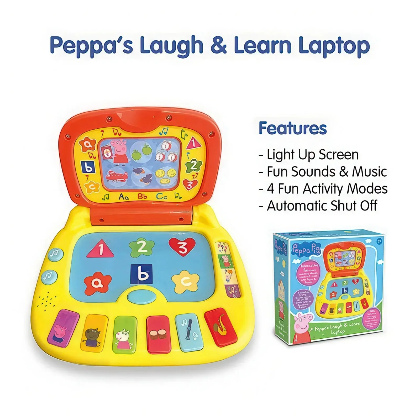 Peppa Pig's Laugh & Learn Laptop