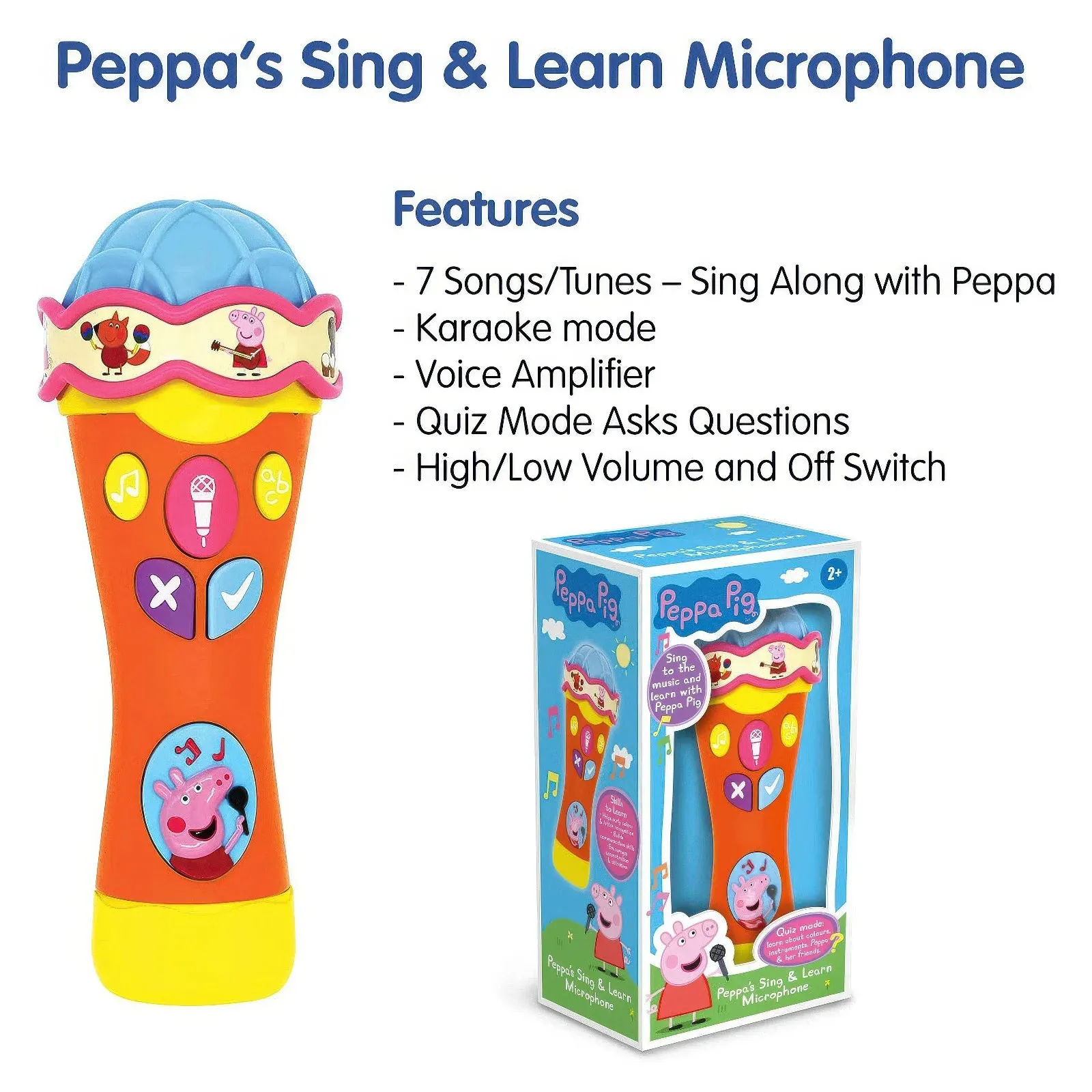 Peppa Pig's Sing & Learn Microphone