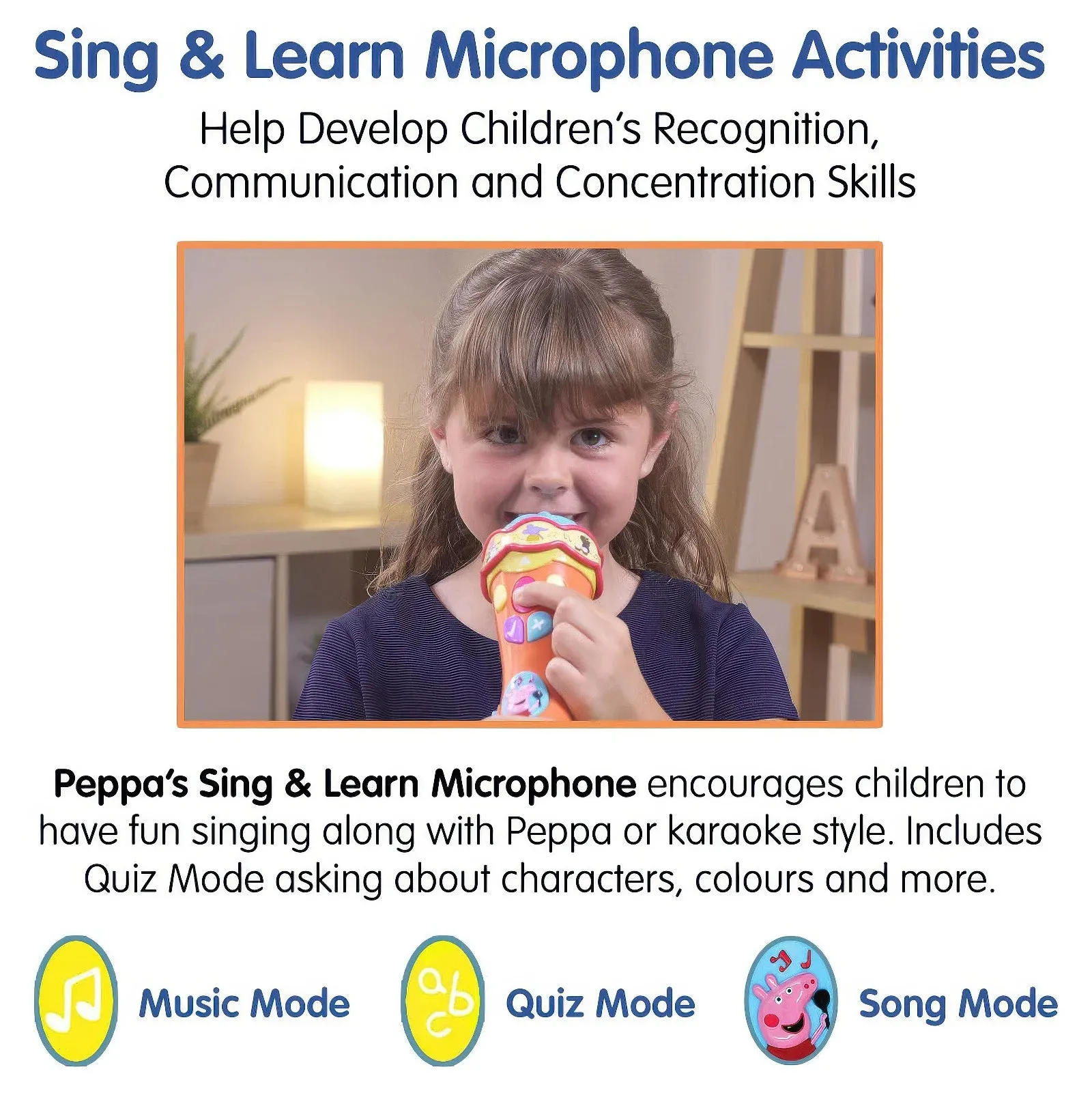 Peppa Pig's Sing & Learn Microphone