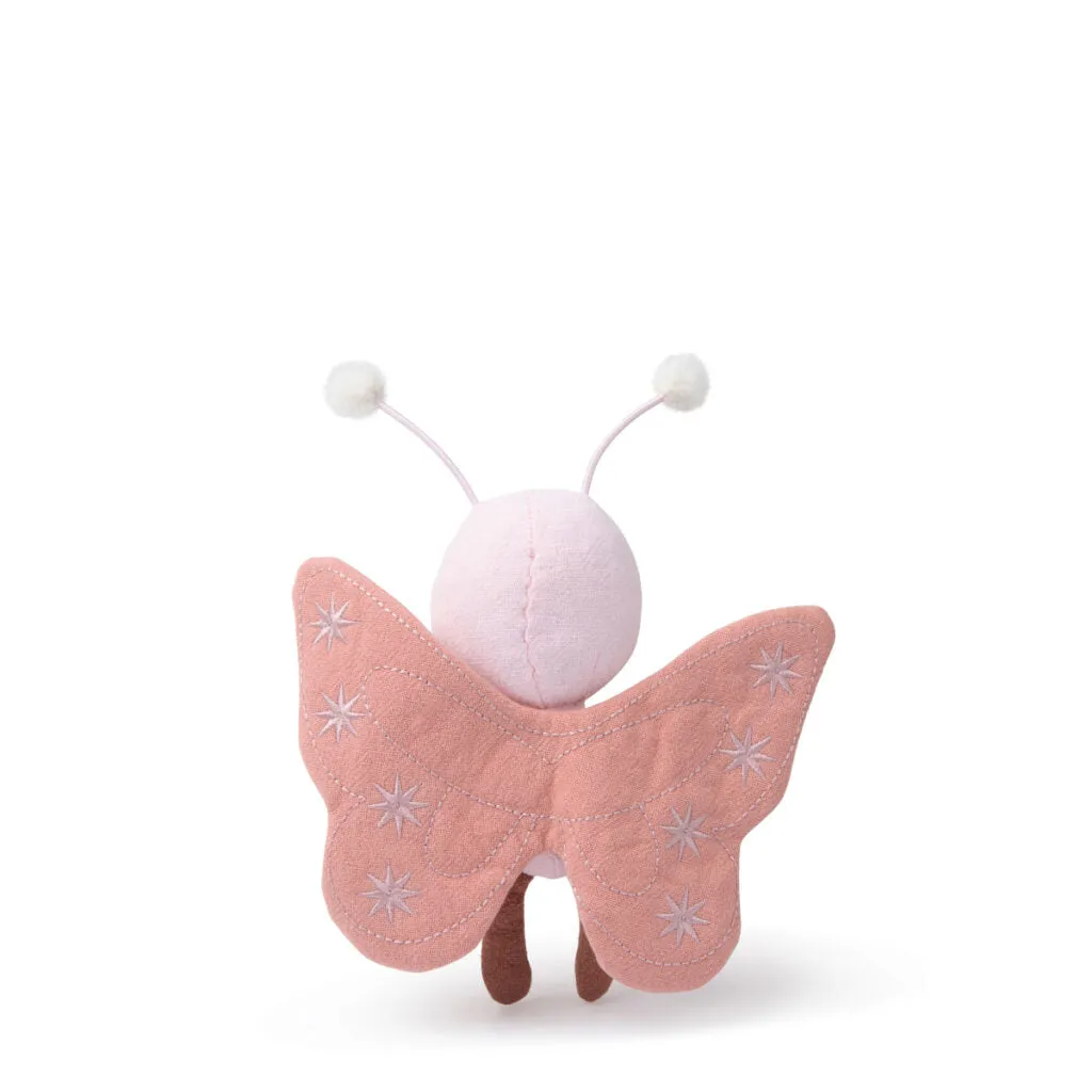 Picca Loulou Powerfluff Becky Butterfly Pink In Giftbox - 18cm