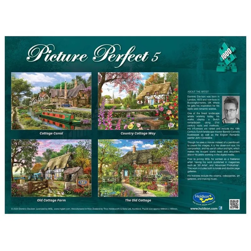 PICTURE PERFECT SERIES 5 COUNTRY COTTAGE WAY 1000 PIECE PUZZLE