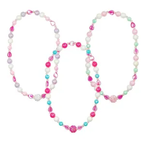 Pink Poppy Fiesta Colour Bead Necklace Assorted Styles