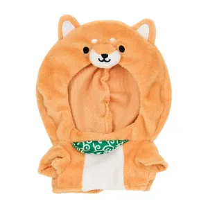 Pitatto Friends Plush Shiba Inu Hoodie (Small) SANRIO
