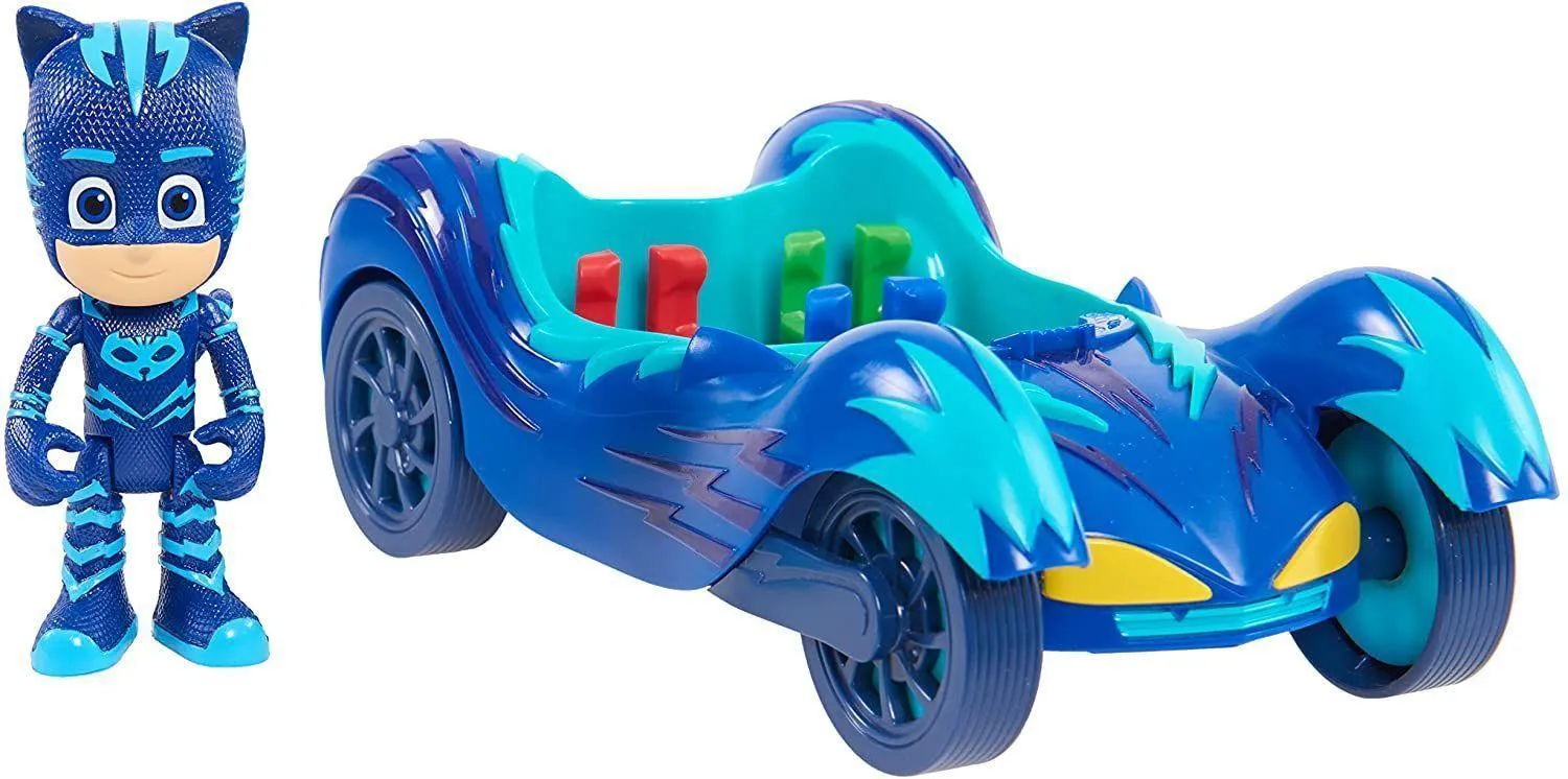 PJ Masks Vehicle Cat-Car & Catboy Figure