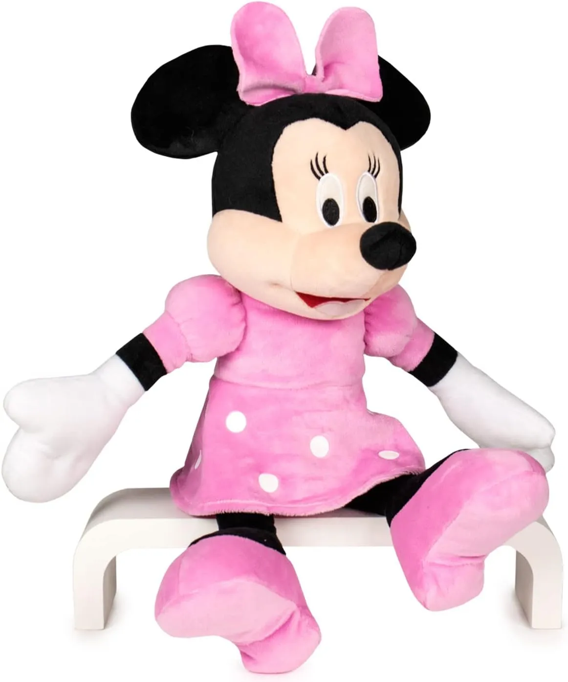 Play by Play Minnie Mouse Supersoft Plush - 80 cm Standing, 50 cm Sitting - Ages 3 
