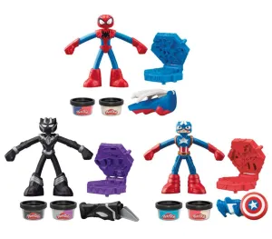 Play-Doh Marvel Stretch Action Figures - Assorted