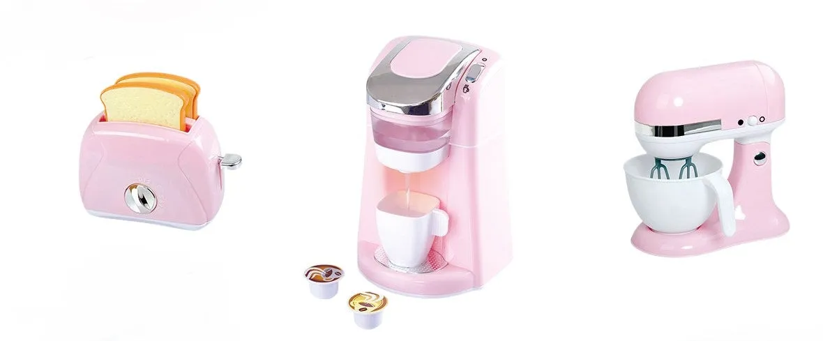 Playgo Toys Ent. Ltd. Classy Kitchen Appliance Trio Pink