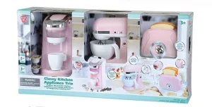 Playgo Toys Ent. Ltd. Classy Kitchen Appliance Trio Pink