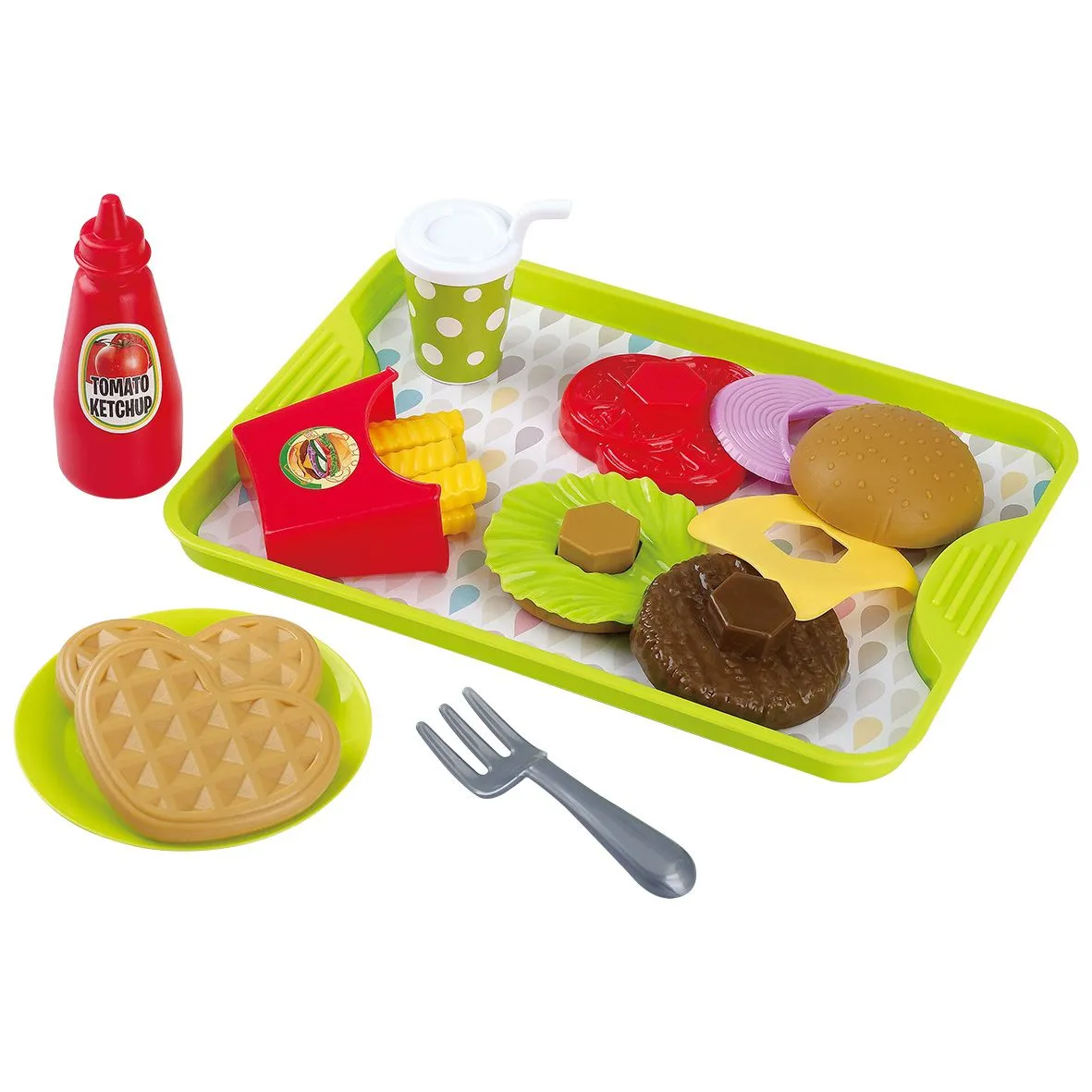 Playgo Toys Ent. Ltd. Lunch Burger Meal 23 Piece