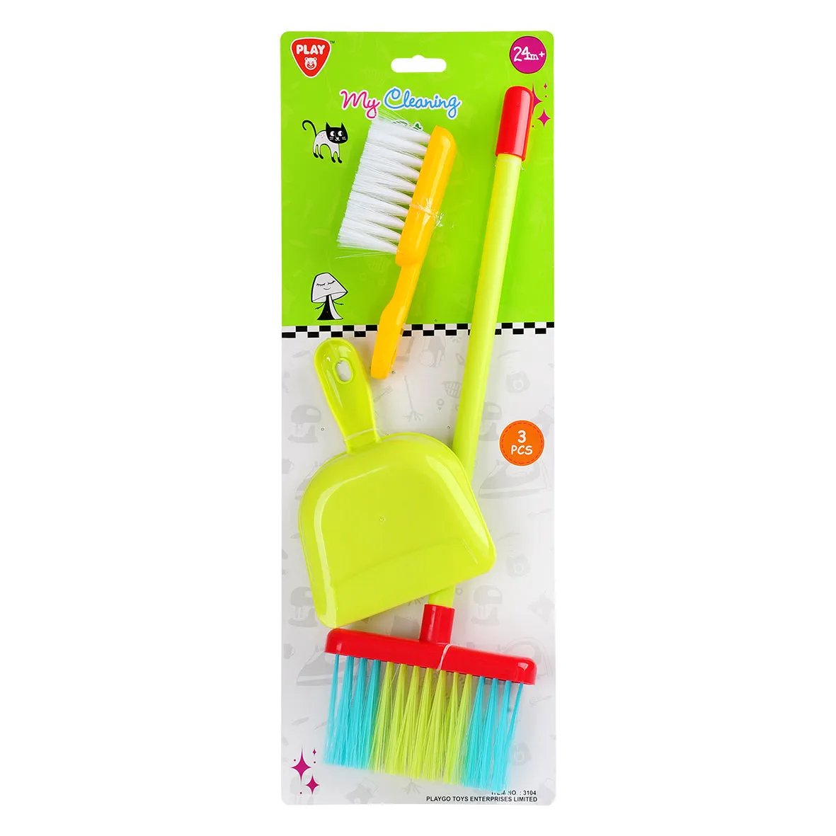 Playgo Toys Ent. Ltd. My Cleaning Set 3 Piece