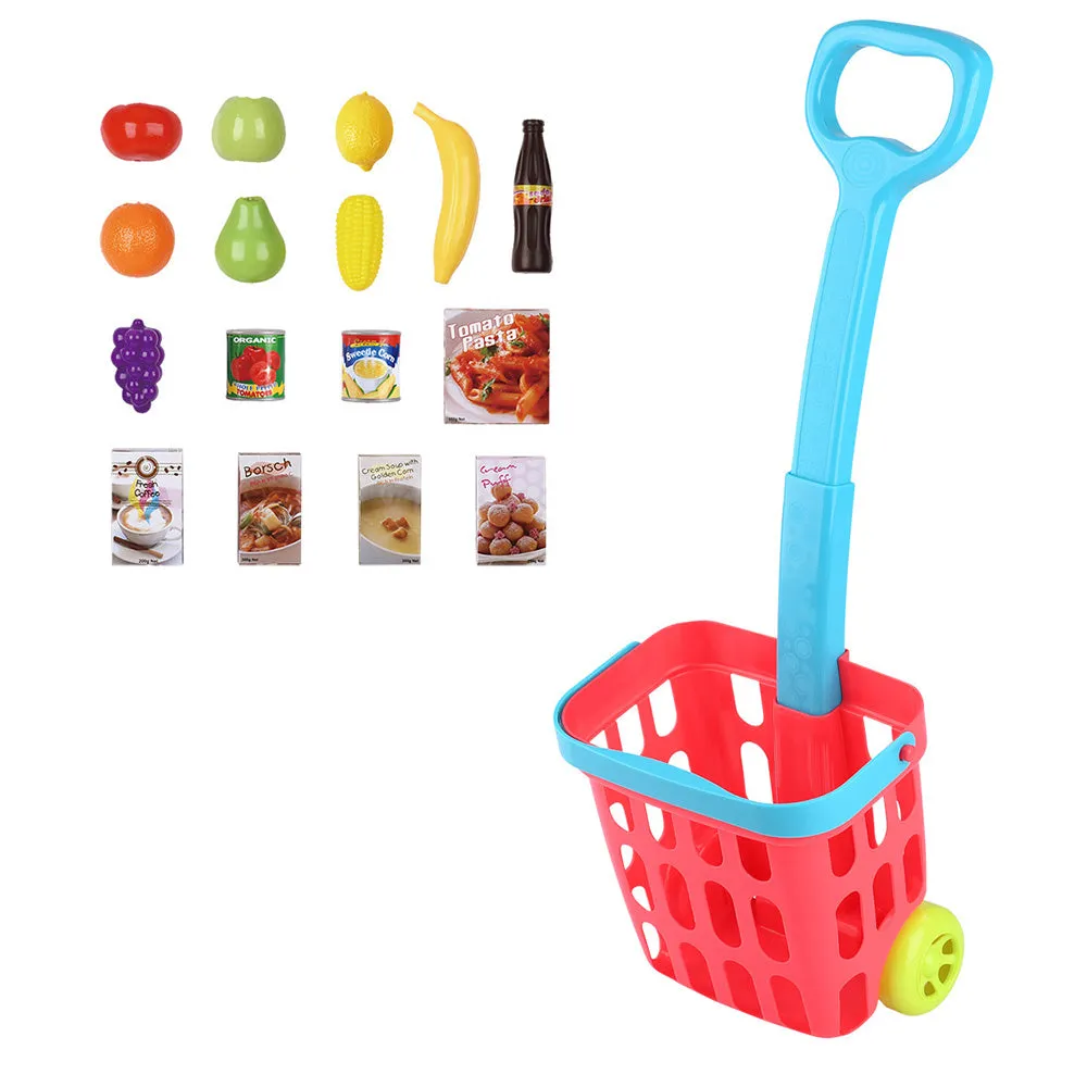 Playgo Toys Ent. Ltd. Rolling Shopping Basket