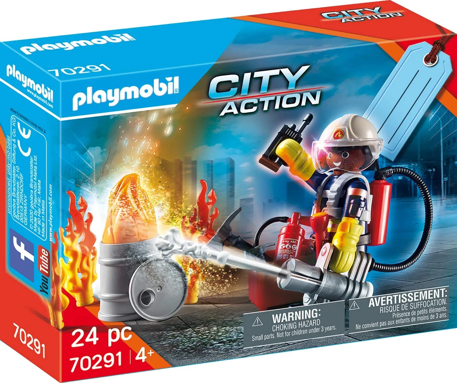 Playmobil 70291 Fire Rescue Gift Set