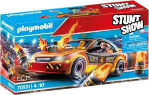 Playmobil 70551 Stunt Show Crash Car for Children Ages 4 - 10