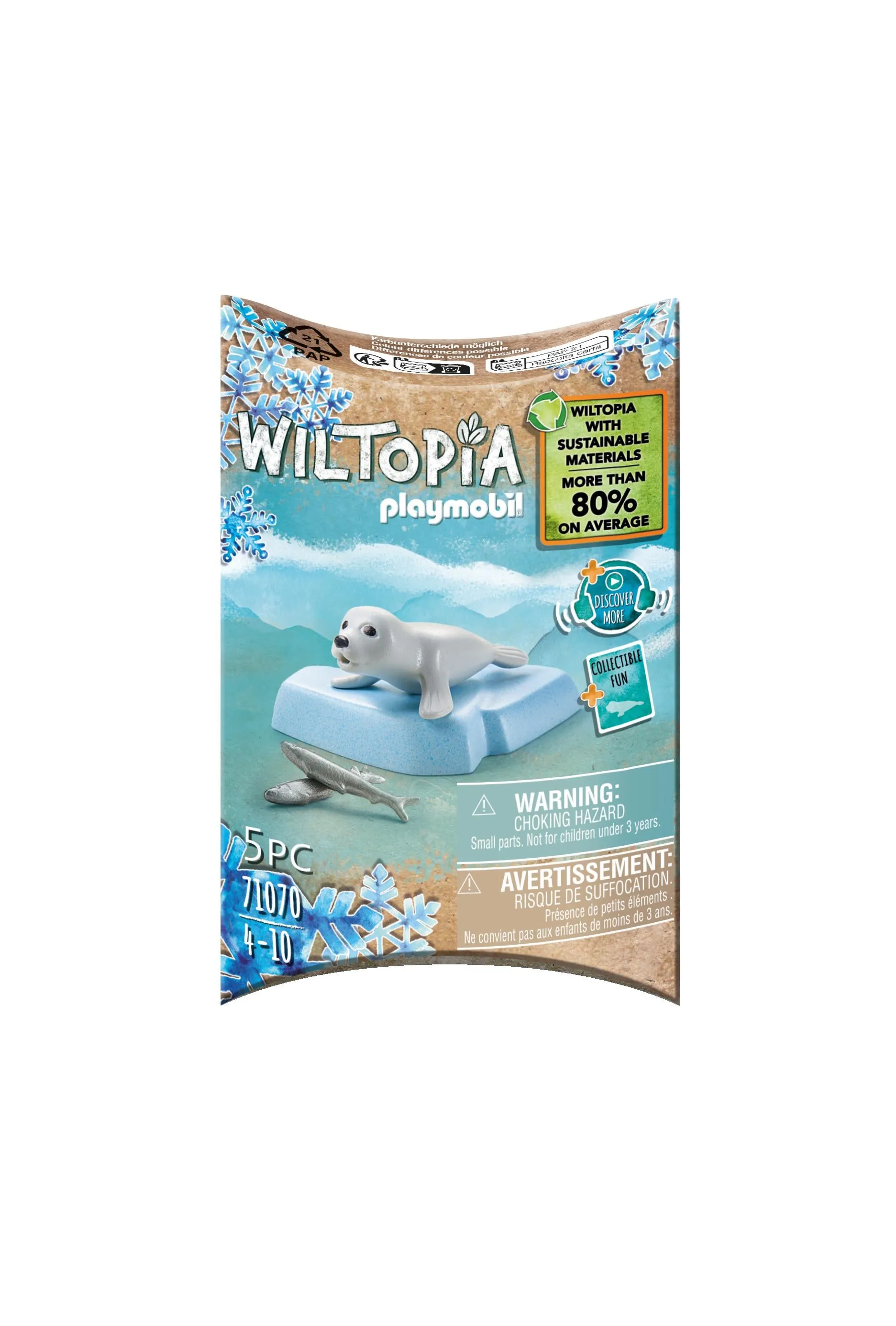 Playmobil 71070 Wiltopia - Young Seal Wise - Kids Toys