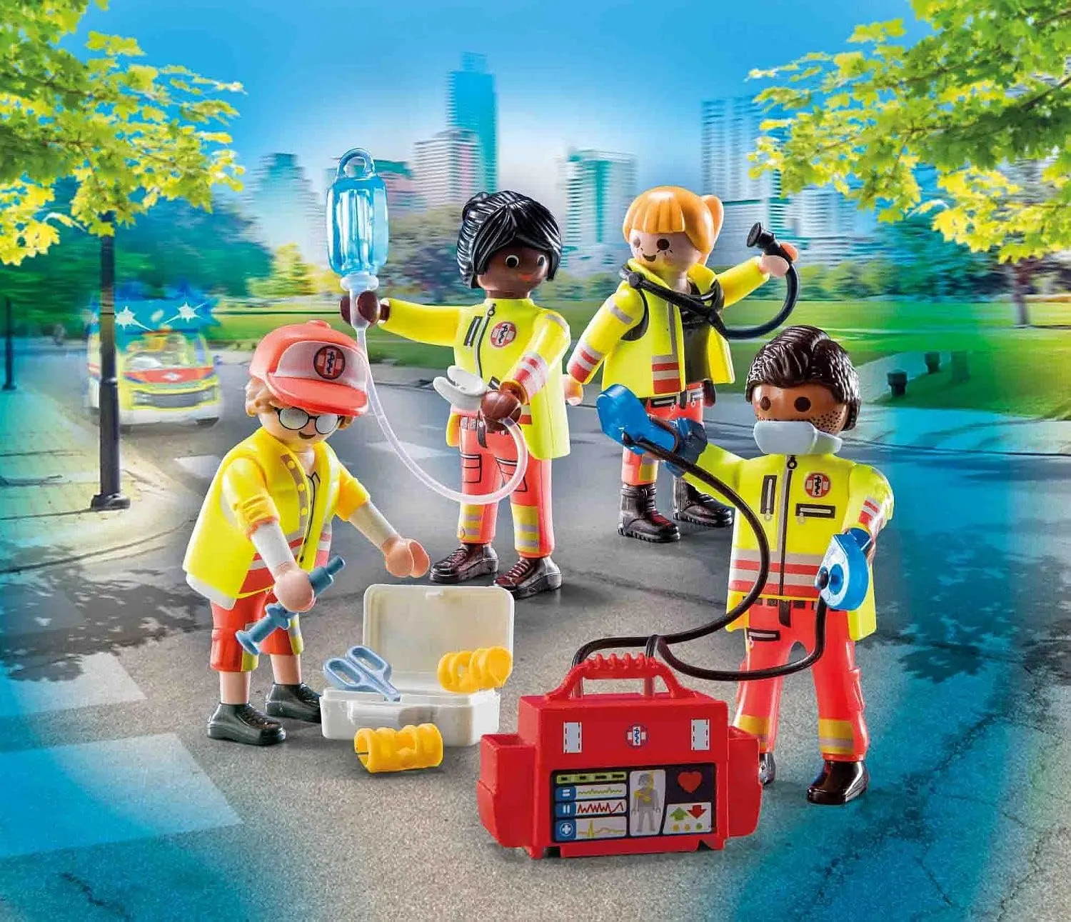 Playmobil 71244 City Life Medical Team
