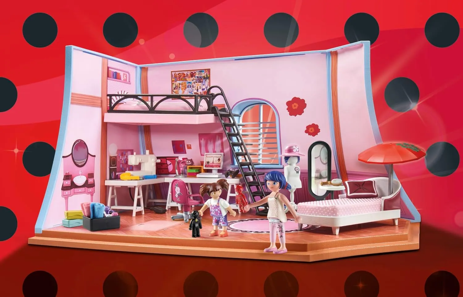 Playmobil 71334 Miraculous Marinette's Loft Wise - Kids Toys