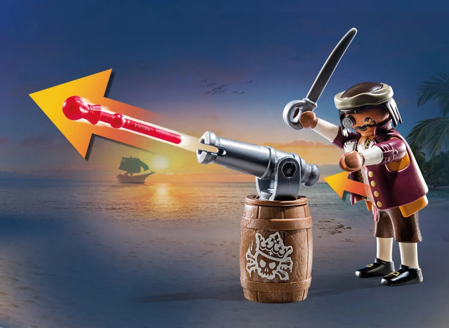 Playmobil 71420 Pirates Treasure Hunt Wise - Kids Toys