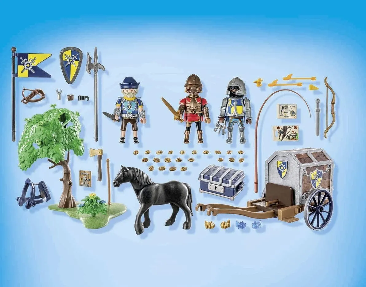 Playmobil 71484 Novelmore Transport robbery Wise - Kids Toys