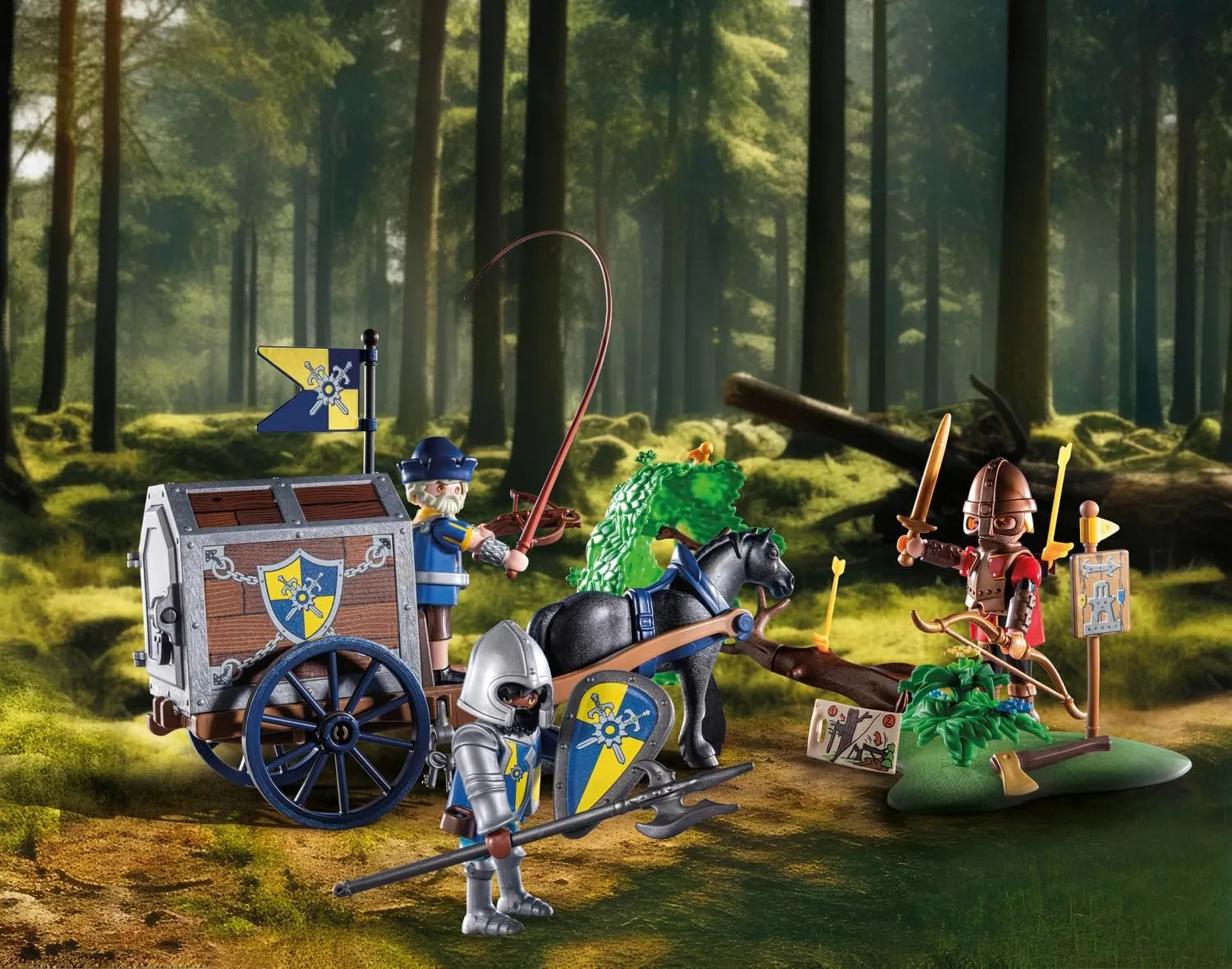 Playmobil 71484 Novelmore Transport robbery Wise - Kids Toys