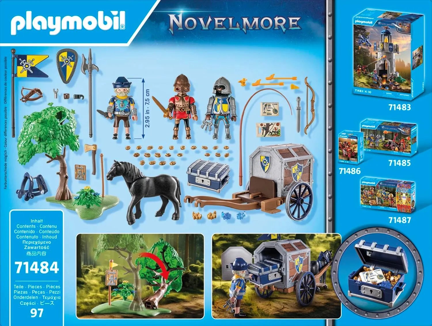 Playmobil 71484 Novelmore Transport robbery Wise - Kids Toys