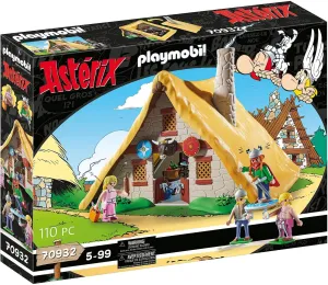 PLAYMOBIL Asterix 70932 Hut of Vitalstatistix, Toy for Children Ages 5 