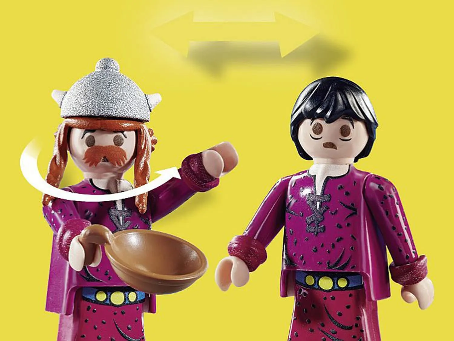 PLAYMOBIL Asterix 70933 Getafix with the Cauldron of Magic Potion, Toy for Children Ages 5 
