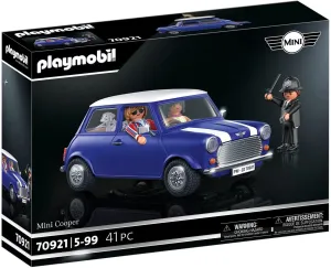 Playmobil Classic Cars 70921 Mini Cooper, Model Car for Adults, Toy Car for Chil